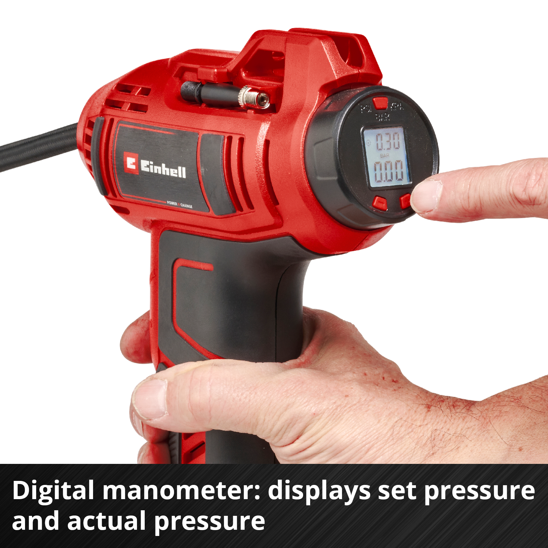 Einhell Cordless Car Air Compressor CE-CC 18 Li-Solo