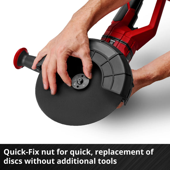 Einhell PROFESSIONAL Cordless Angle Grinder AXXIO 36/230 Q - image 09