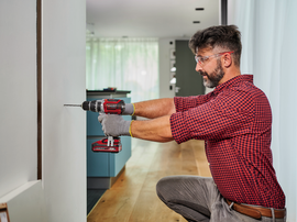 Einhell Cordless Impact Drill Brushless TP-CD 18/60 +4.0Ah Pxc Starter Kit - 0