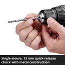 Einhell Cordless Impact Drill Brushless TP-CD 18/60 +4.0Ah Pxc Starter Kit-6