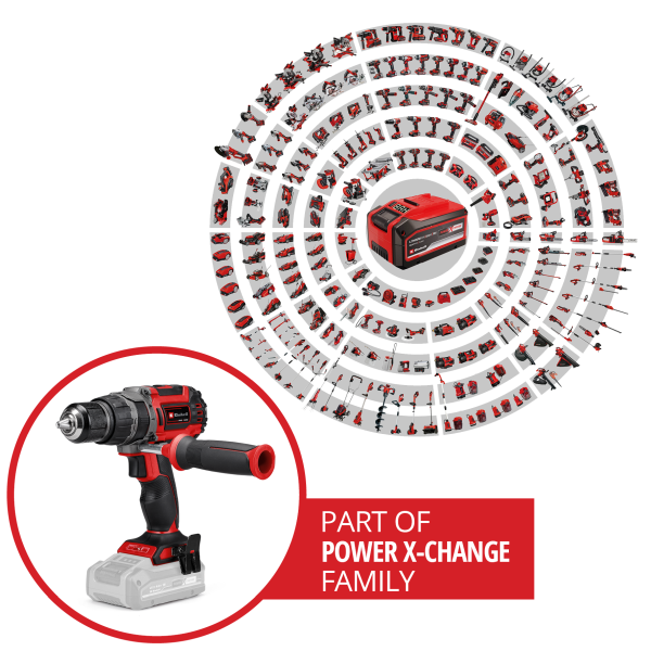 Einhell Cordless Impact Drill Brushless TP-CD 18/60 +4.0Ah Pxc Starter Kit