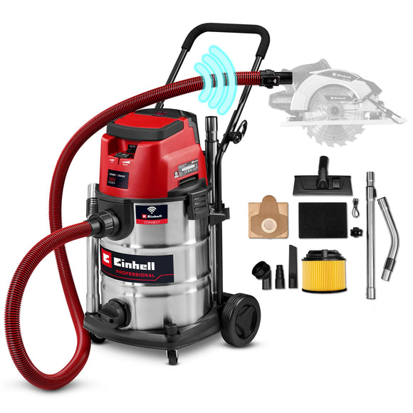 Einhell PROFESSIONAL Cordless Wet/Dry Vacuum Cleaner TP-VC 36/30 S Auto-Solo - image 11