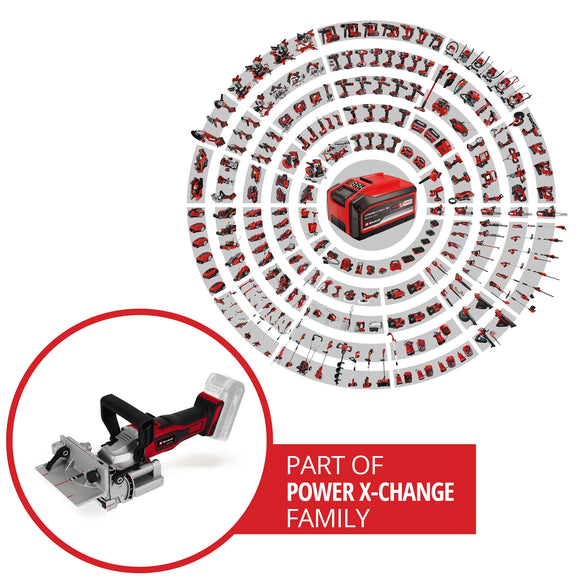 Einhell Cordless Biscuit Jointer TE-BJ 18 Li - Solo - image 03