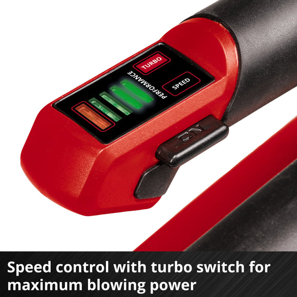 EINHELL Cordless Leaf Blower GP-LB 18/200 Li E-Solo - image 07