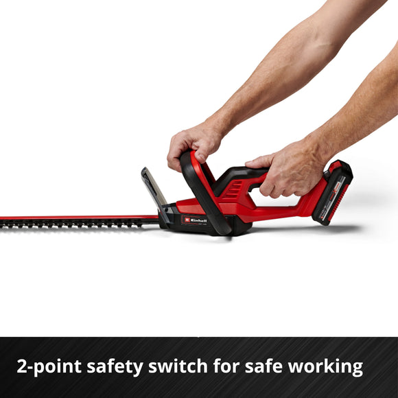 Einhell Cordless Hedge Trimmer GC-CH 18/40 Li Solo - image 06