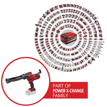Einhell Cordless Sealing Gun TE-SG 18/10 Li - Solo - image 02
