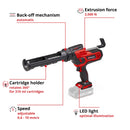 Einhell Cordless Sealing Gun TE-SG 18/10 Li - Solo - image 03
