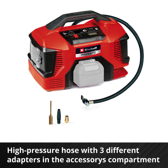 Einhell Cordless Air Compressor PRESSITO 18/21 - image 06