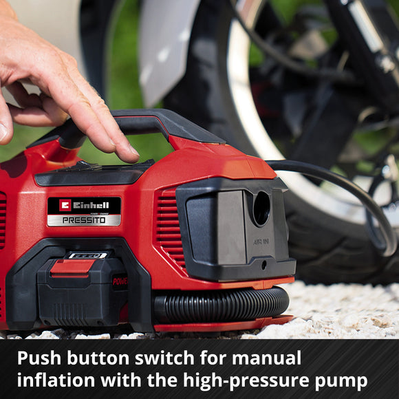 Einhell Cordless Air Compressor PRESSITO 18/21 - image 09