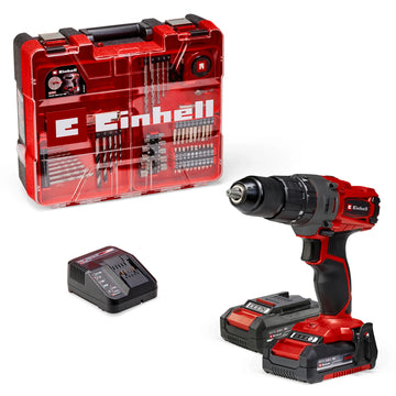 Einhell Cordless Impact Drill TE-CD 18/2 Li-i +64 (2x2,0 Ah) - image 01