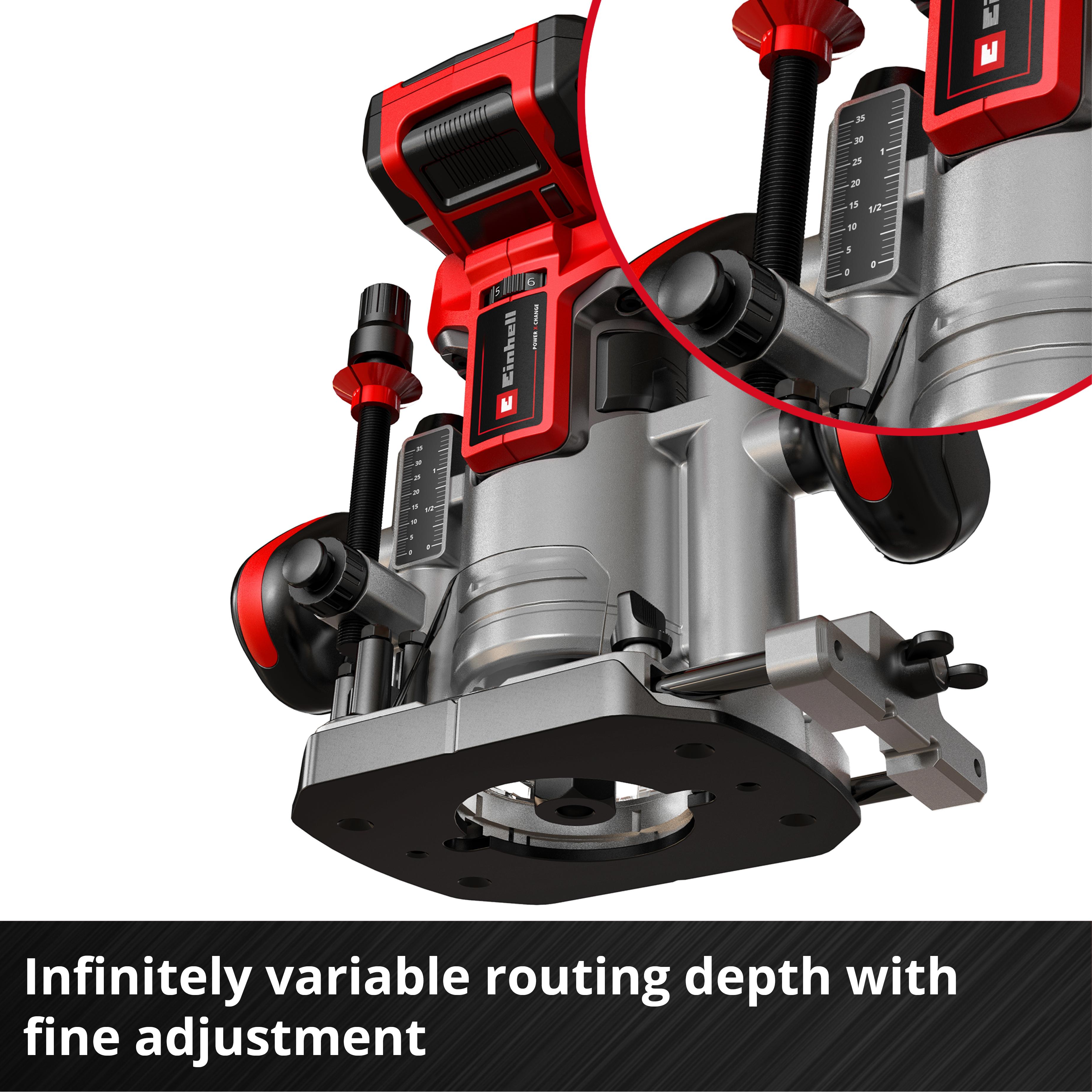 Einhell Cordless Router / Palm Router TP-RO 18 Set Li BL - Solo