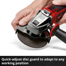 Einhell Cordless Angle Grinder TE-AG 18/115 Q Li Solo - image 10