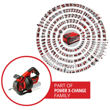 Einhell Cordless Drain Cleaner TE-DA 18/760 Li Solo - image 02