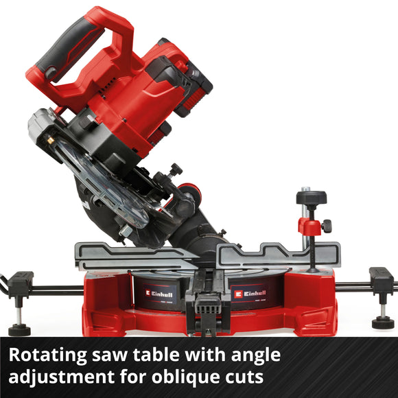 Einhell Cordless Sliding Mitre Saw TE-SM 36/8 L Li-Solo - image 11