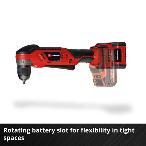 Einhell Cordless Angle Drill TE-AD 18 Li - Solo - image 08