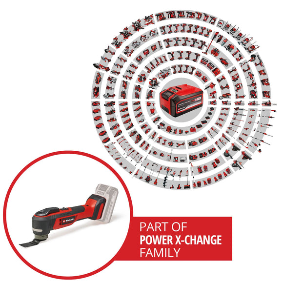 Einhell PROFESSIONAL Cordless Multifunctional Tool TP-MG 18 Li BL - Solo - image 03