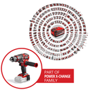 Einhell Cordless Impact Drill TP-CD 18/80 Li-i BL - Solo-16