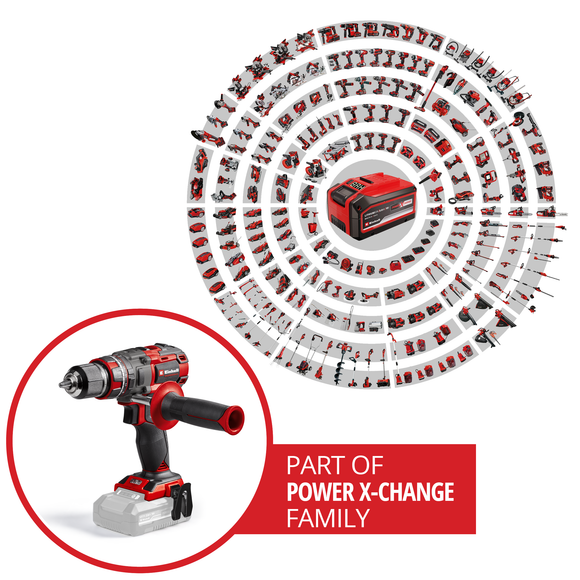 Einhell Cordless Impact Drill TP-CD 18/80 Li-i BL - Solo