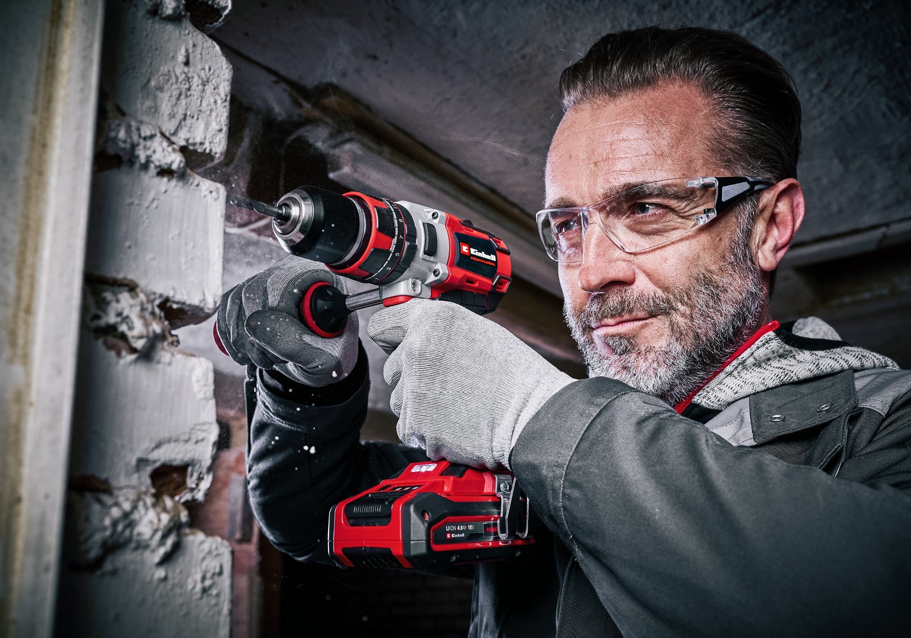 Einhell Cordless Impact Drill TP-CD 18/80 Li-i BL - Solo - 0