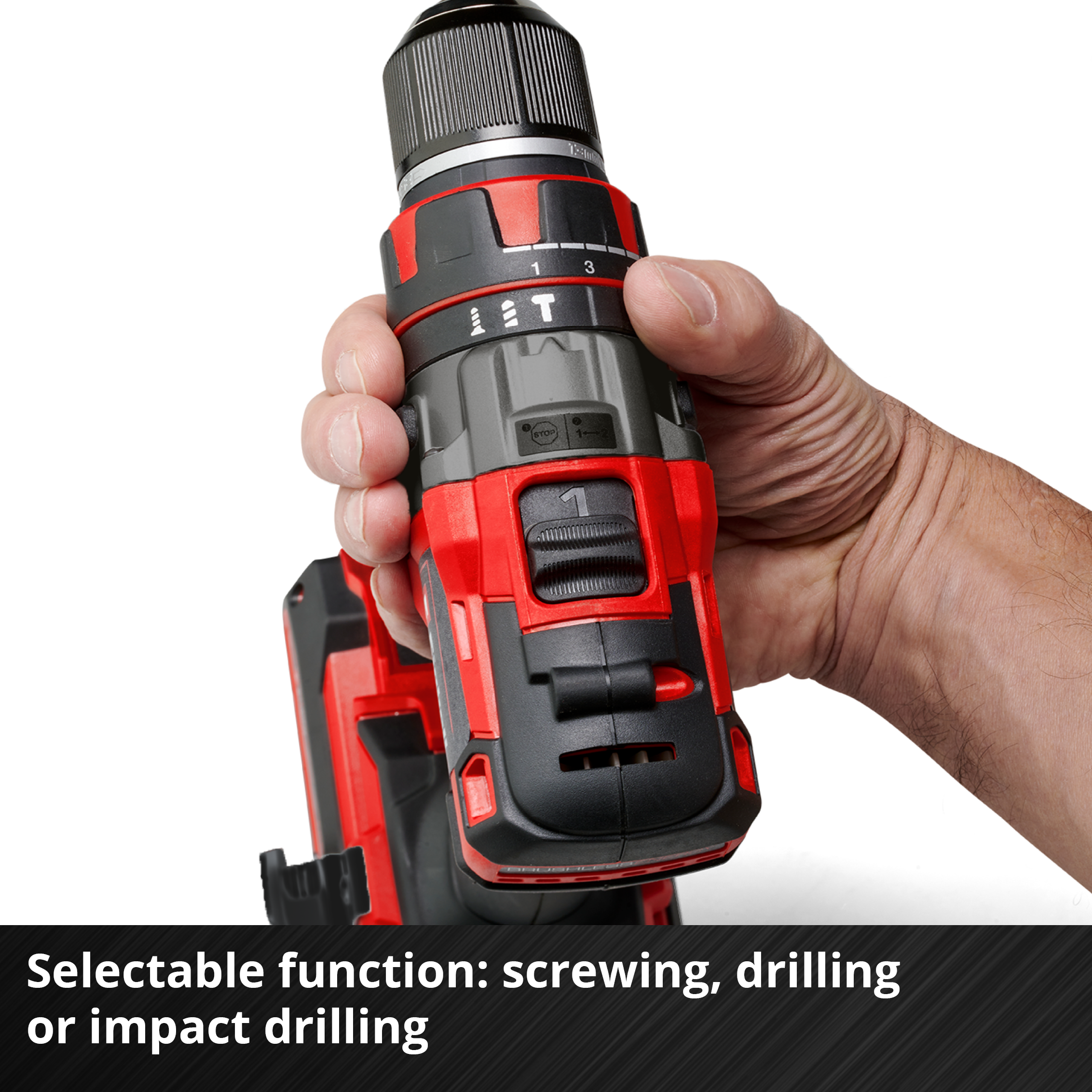 Einhell Cordless Impact Drill TP-CD 18/80 Li-i BL - Solo
