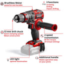 Einhell Cordless Impact Drill TP-CD 18/80 Li-i BL - Solo - image 03