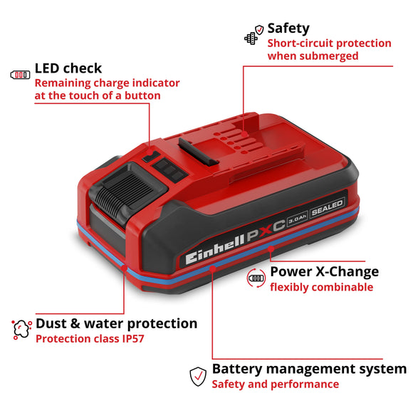 Einhell Battery PXC+ 18V 3,0Ah Sealed - image 04
