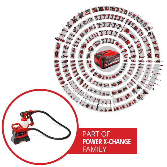 Einhell Cordless Paint Spray System TE-SY 18/90 Li-Solo - image 03