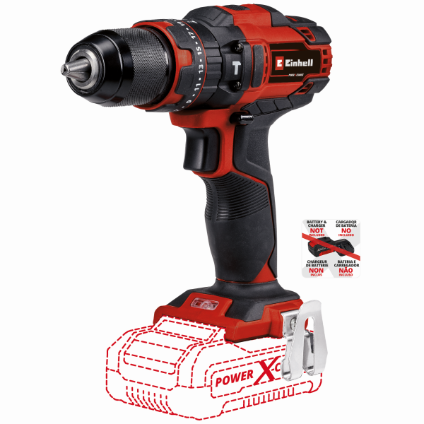 Einhell Cordless Impact Drill - TE-CD 18/40 Li-I + 18V 2,5Ah Pxc Starter Kit
