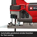 Einhell Cordless Jig Saw TE-JS 18/100 Li - Solo - image 09
