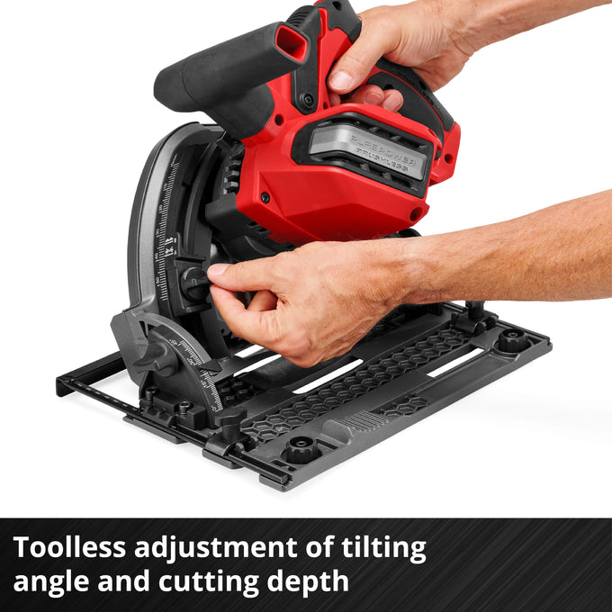 Einhell PROFESSIONAL Cordless Plunge Cut Saw TP-PS 18/165 Li BL - Solo - image 09