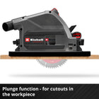 Einhell PROFESSIONAL Cordless Plunge Cut Saw TP-PS 18/165 Li BL - Solo - image 12