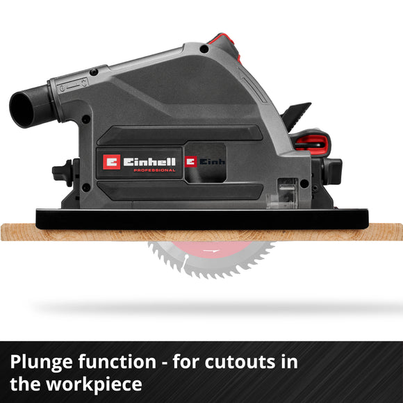 Einhell PROFESSIONAL Cordless Plunge Cut Saw TP-PS 18/165 Li BL - Solo - image 12