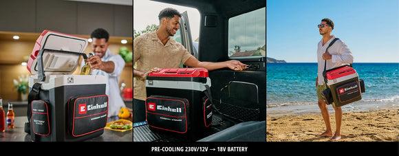 Einhell Battery-Powered Cooler Box 27L TE-COL 18/27 Li-Solo - image 05