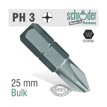 Schroder Phil No. 3 x 25mm Classic Bit - image 01