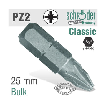 Schroder Pozi No. 2 x 25mm Classic Bit - image 01