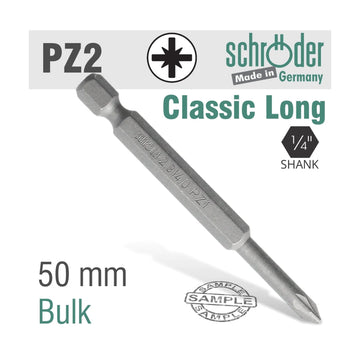 Schroder Pozi No. 2 x 50mm Classic Power Bit - image 01