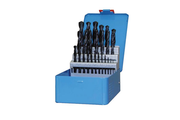 Drill Set Fox Hss 25pce Roll Forged Standard 1-13mm FOX0135 in Tools