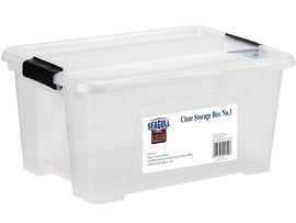 image of Seagull Clear Storage Box No.1 14L