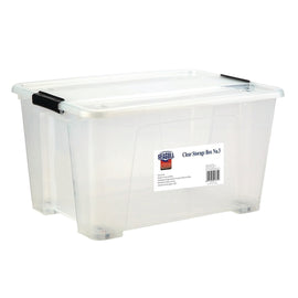 image of Seagull Clear Storage Box No.3 42L