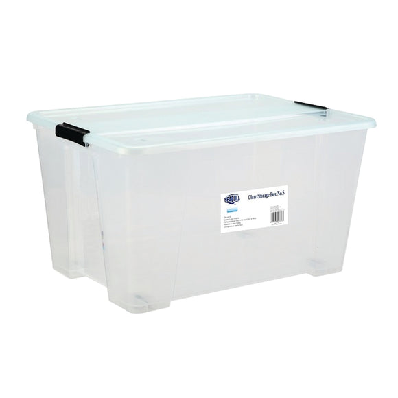 image of Seagull Clear Storage Box No.5 92L