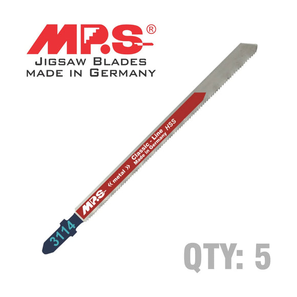 MPS Jigsaw Blade Metal Long T-Shank 21 TPI T318A - image 01