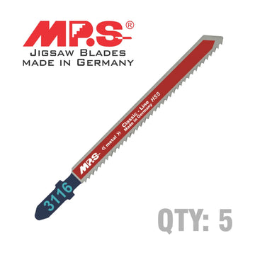 MPS Jigsaw Blade 100mm 12 TPI Tapered T-Shank T101A - image 01
