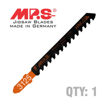 MPS Jigsaw Blade Tungsten Tip T-Shank 6 TPI 100mm 1 Pack T141HM - image 01