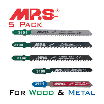 MPS Jigsaw Blade Set 5 Piece T-Shank - image 01