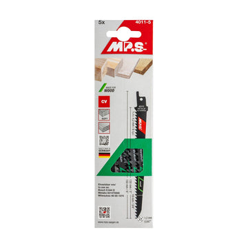 MPS Sabre Saw Blade 150mm 6 TPI 5 Pack - image 01