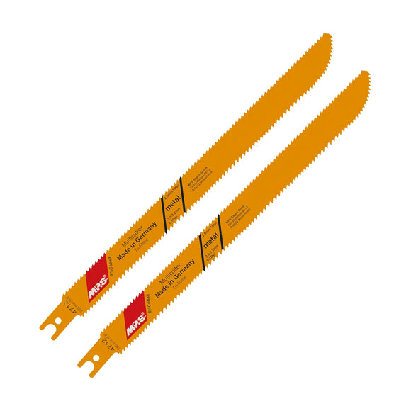 MPS Sabre Saw Metal & Wood 230mm Multicutter U-Shank 12 TPI - 10 TPI 2 Pack - image 01