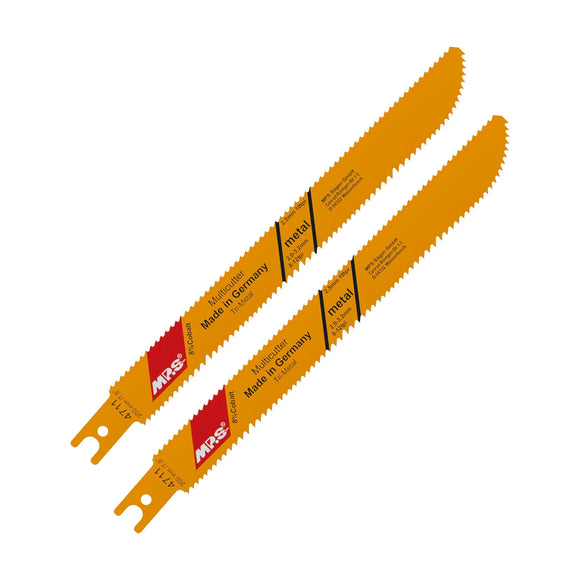 MPS Sabre Saw Metal & Wood 180mm Multicutter U-Shank 12 TPI - 10 TPI 2 Pack - image 01