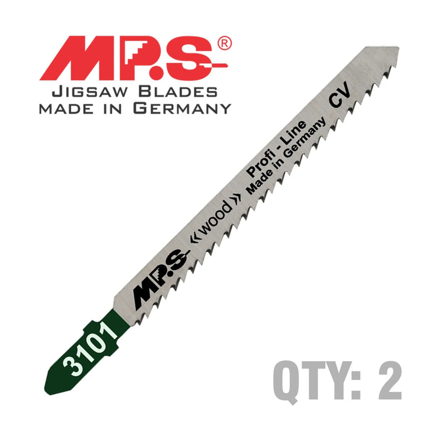 MPS Jigsaw Blade Wood T-Shank 10 TPI T101B - image 01