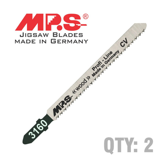 MPS Jigsaw Blade Wood Fine Cut T-Shank 110mm 12 TPI - image 01