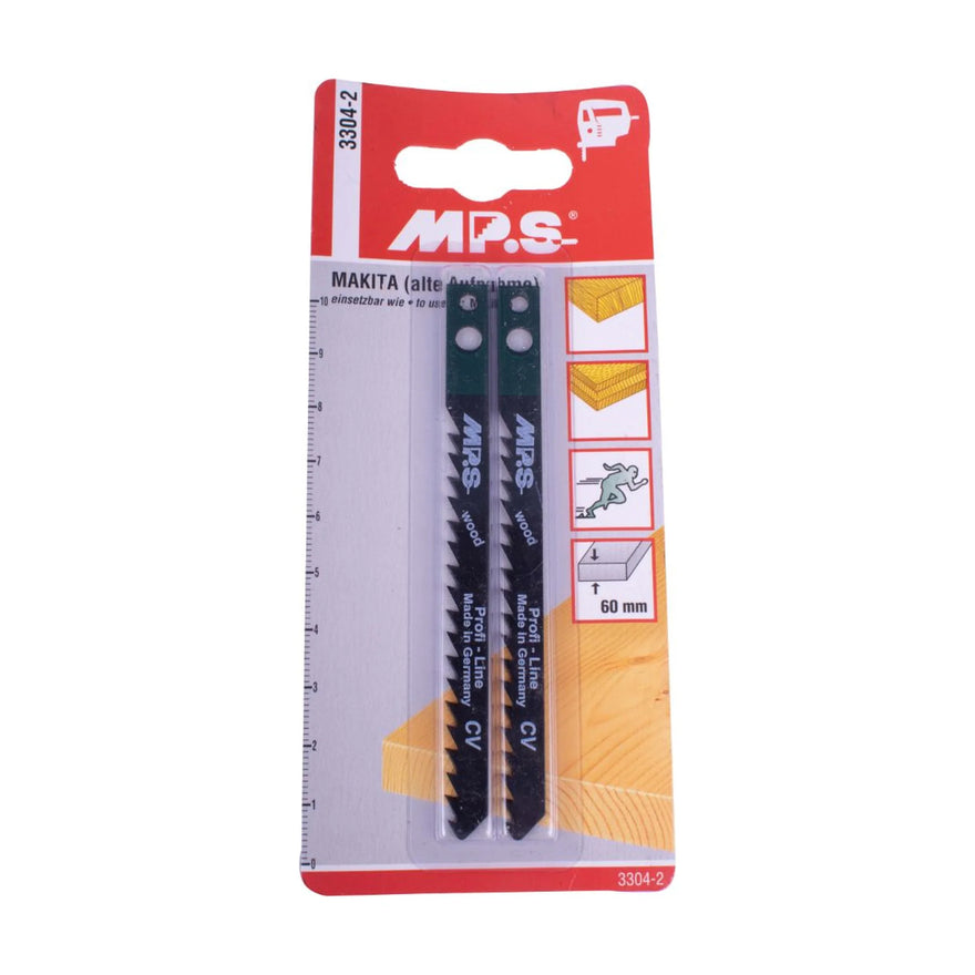MPS Jigsaw Blade Wood Makita Shank 100mm 6 TPI - image 01